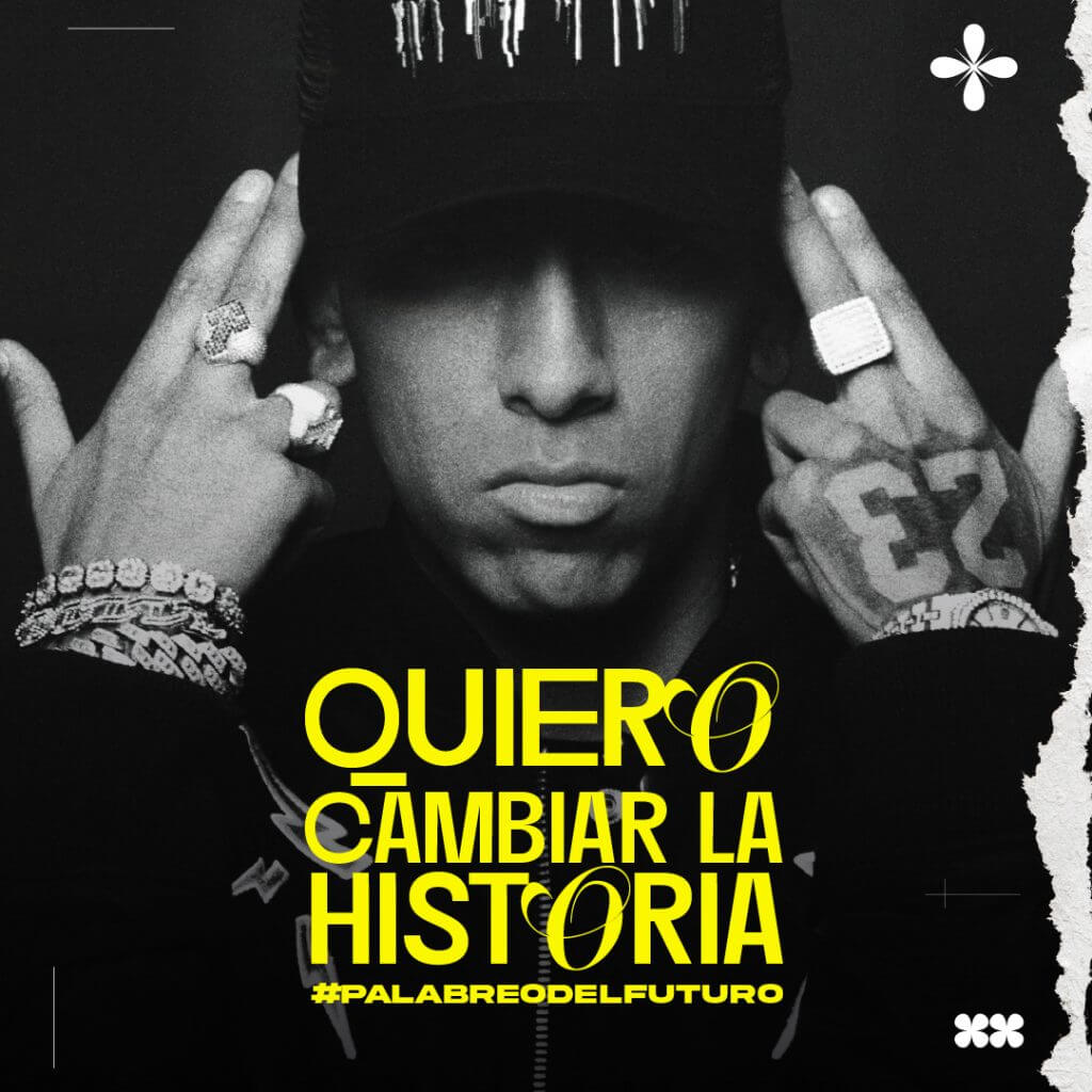 Quiero cambiar la historia, porque en la música encontré la salida que no tenía antes.