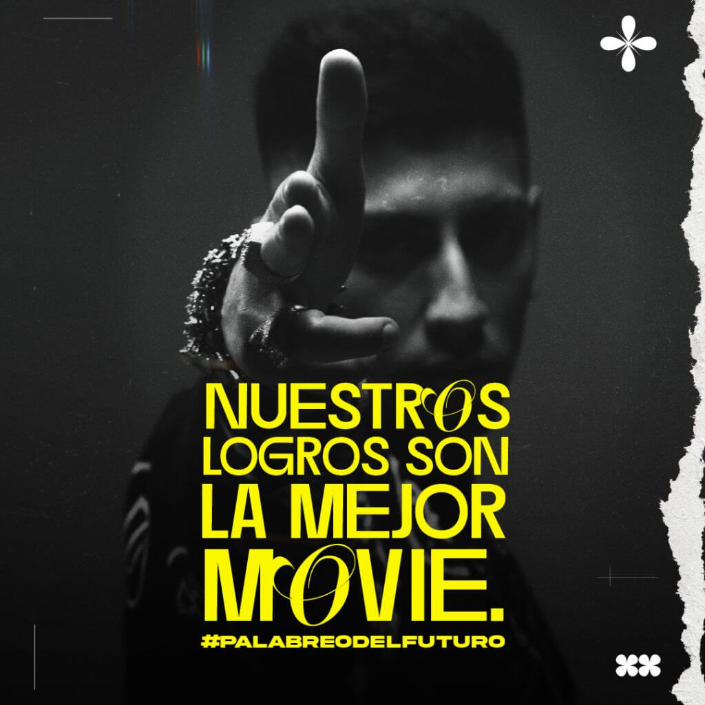 Nuestros logros son la mejor movie porque es ficha lograr cosas que nunca pensé que lograría. Superar cosas imposibles es como sentirse en una carrera y ser el winner… me hace sentir importante, me hace sentir que junto a mis panas hacemos una nueva movie.