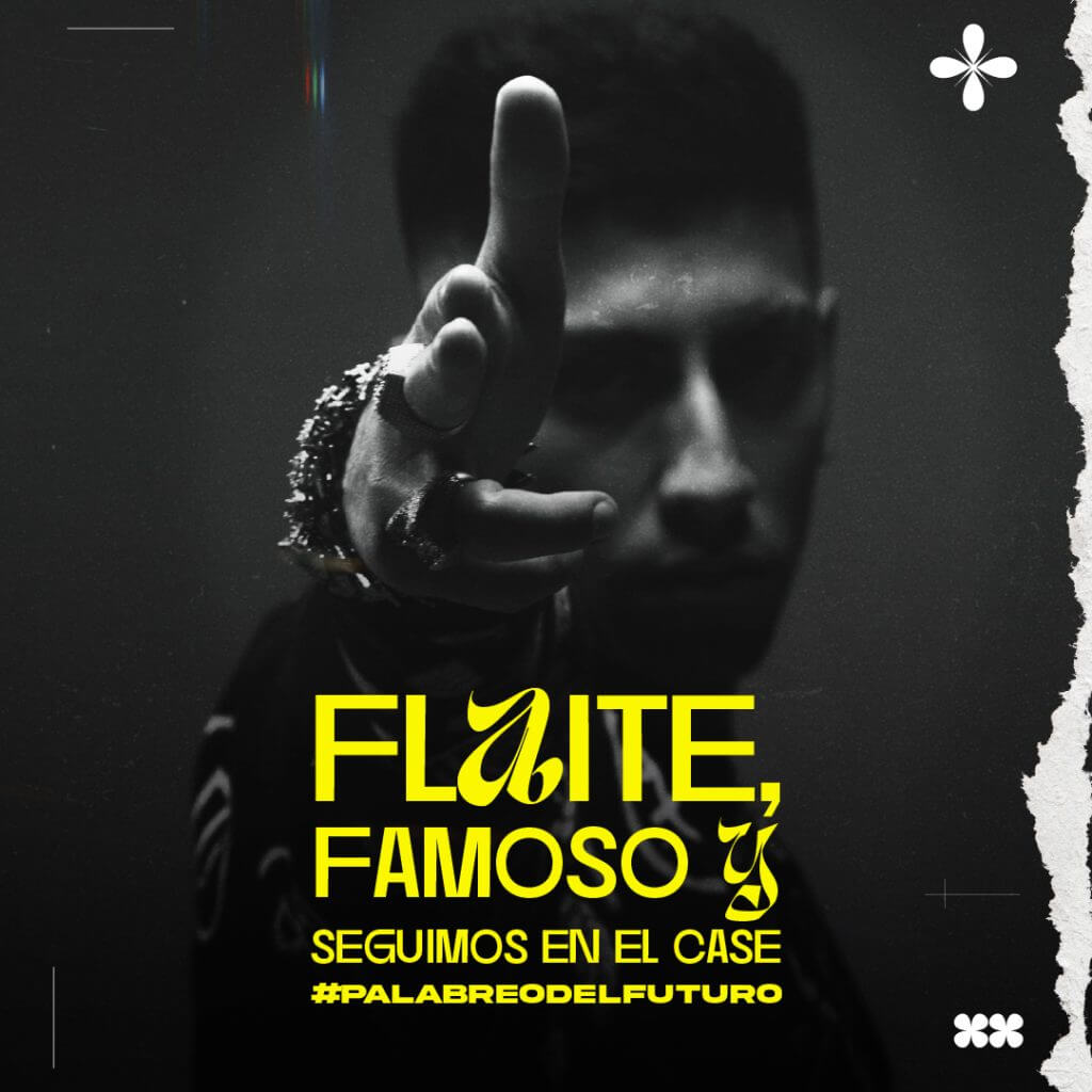 Flaite famoso y seguimos en el case donde nací, donde